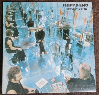 FRIPP & ENO - (NO PUSSYFOOTING). 1973 UK ELECTRONIC 12" GATEFOLD L.P.