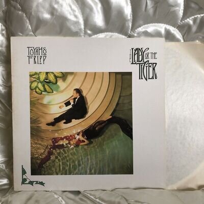 TOYAH & ROBERT FRIPP – The Lady Or The Tiger? Vinyl LP Album. VGC. King Crimson
