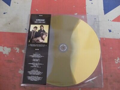 CREAM "Live At The BBC 1966-67" MINT MULTI COLOUR VINYL Top Piece With OBI