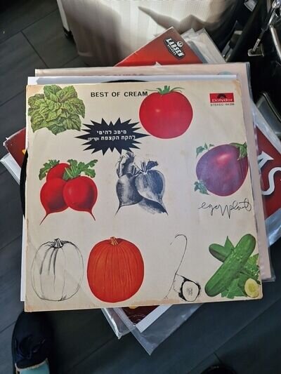 Cream – Best Of Cream LP - 1969 Israel Issue - Rock, Blues