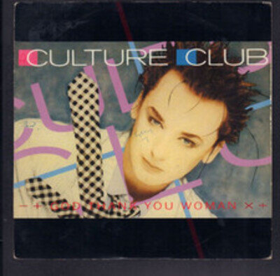 Culture Club(7" Vinyl P/S)God Thank You Woman-Virgin-VS 861-UK-1986-Ex-/Ex-