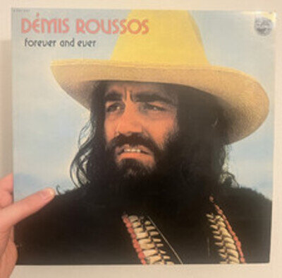 Demis Roussos Forever and Ever Vinyl 12” 1974 VG VG