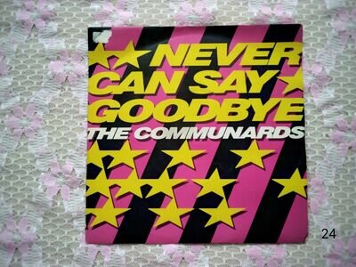 The Communards Never Can Say Goodbye Picture Sleeve 7in Single 1987 Tested