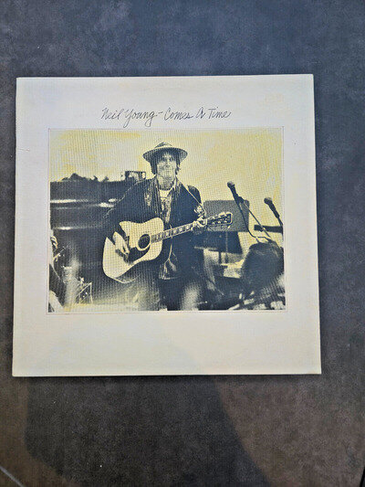 NEIL YOUNG COMES A TIME 1978 ORIGINAL VINYL ALBUM REP 54 099 UK RELEASE EX/EX