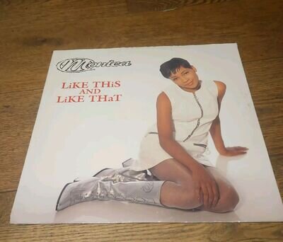 MONICA - LIKE THIS AND LIKE THAT - 12” VINYL SINGLE
