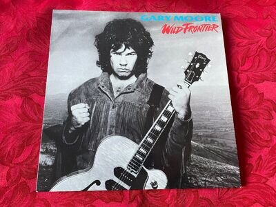 GARY MOORE - WILD FRONTIER. 1987 ORIGINAL VINYL LP + INNER *EX+ AUDIO*