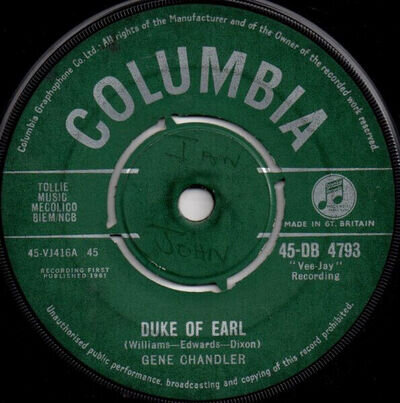 Gene Chandler - Duke Of Earl (7") (Very Good (VG)) - 3335840004