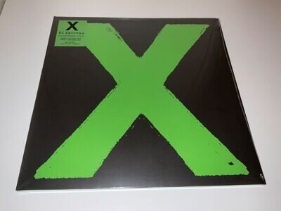 ED SHEERAN X TRANSPARENT GREEN DOUBLE VINYL 10th ANNIVERSARY EDITION.NEW.SEALED