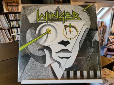 Winger ‎– Winger European Original 1988 Rock Hard Hair Metal NM/NM Atlantic