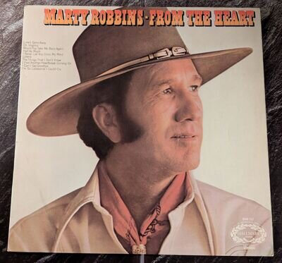 Marty Robbins ‎– From The Heart - Hallmark LP