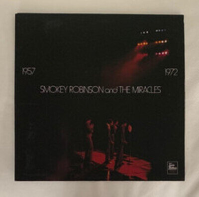 SMOKEY ROBINSON & MIRACLES ‎1957-1972 R&B SOUL MOTOWN UK 1973 1st Press NR MINT