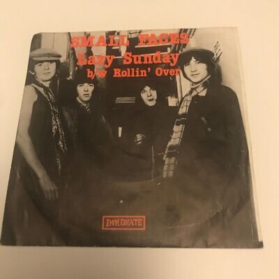 7” Small Faces - Lazy Sunday -Rollin' Over IM 064 A-1. 1968