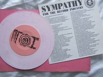 HOLE - RETARD GIRL LTD EDITION pink vinyl Courtney Love 7" VINYL SINGLE
