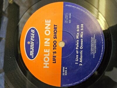 Hole In One - Life's Too Short Live at Paleis Mix 6:20 Atlantic Ocean mix 5:58