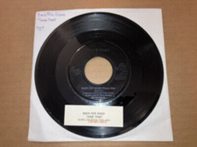 Take That - Back For Good / Sure (Live) 7" Jukebox issue - Vinyl Record