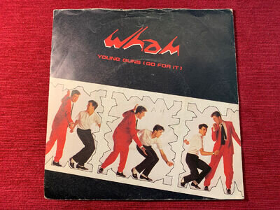 Wham! -Young Guns Go For It b/w Going For It 7" Vinyl 1982 Inner Vision IVLA2766