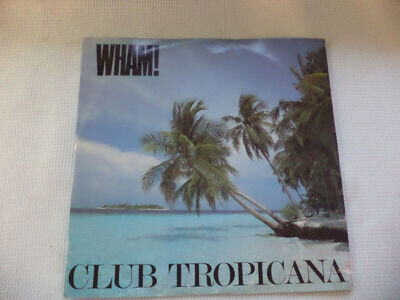 Wham! Club Tropicana Innervision Records TA 3613 Vinyl, 12", 45 RPM 1983