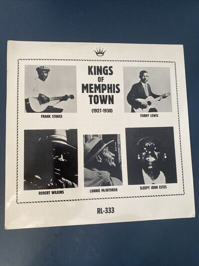Kings Of Memphis Town Album LP Roots RL 333 John Estes Frank Stokes Blues Vinyl
