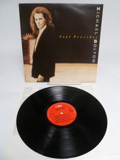 Michael Bolton Soul Provider First Pressing A1/B1 1989 vinyl VG+/VG+