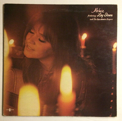 Melanie Featuring Lay Down 12" Vinyl LP 1970