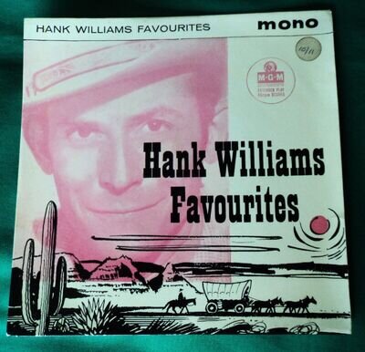 Hank Williams Favourites. See Listing for Titles. Vinyl EP. MGM. EP 757. Rec Exc