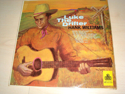 GG-HANK WILLIAMS-LUKE THE DRIFTER-UK LP-1966-MONO - Hank Williams