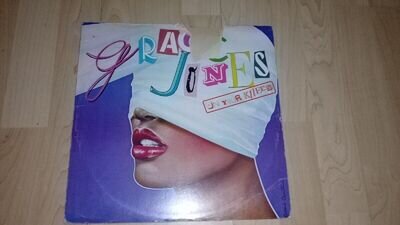 Grace Jones On Your Knees 1979 12"