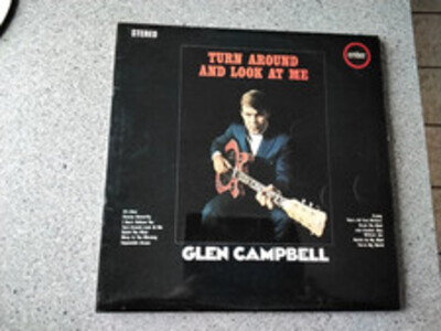 GLEN CAMPBELL-TURN AROUND & LOOK AT ME, VINYL LP, 1968 UK,VG/VG