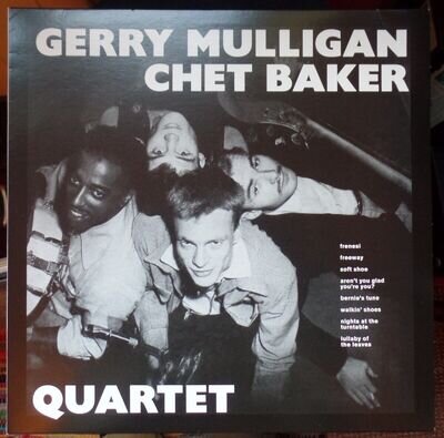 The Gerry Mulligan Quartet with Chet Baker - Vinyl 12" Album 2014 reissue