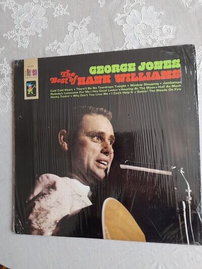 GEORGE JONES – The Best Of Hank Williams – 12-inch Vinyl LP