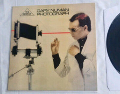 GARY NUMAN PHOTOGRAPH GERMAN VINYL TUBEWAY ARMY The best of