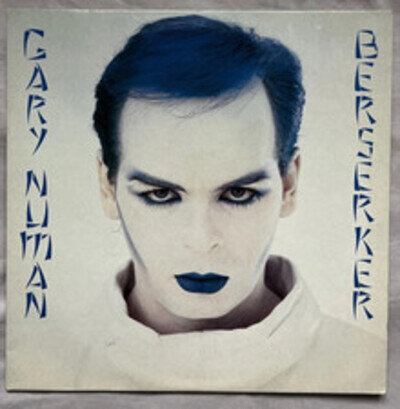 Gary Numan Beserker 12” LP 1984 NUMA A1 Press vg+/vg+