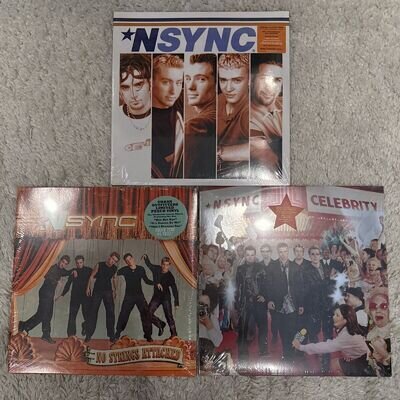 Nsync Vinyl LP Celebrity No Strings Attached colored UO Exclusive Limited RARE