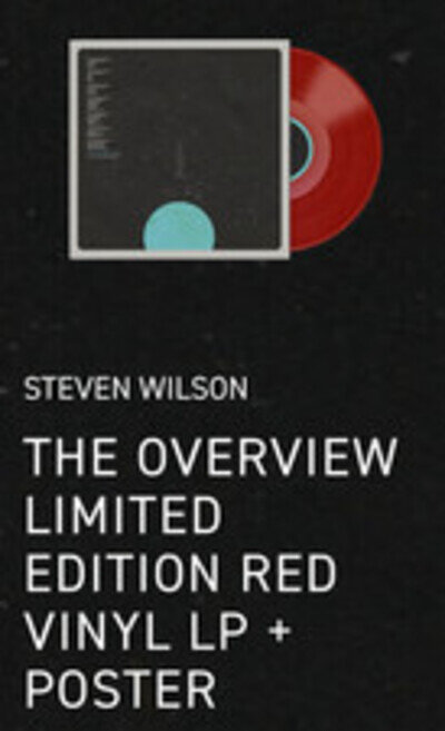 Steven Wilson - The Overview: LTD EDT Red Vinyl Inc POSTER . Sold Out. PRESALE