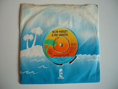 Bob Marley And The Wailers Could You Be Loved 7" Vinyl UK 1980 Island Single