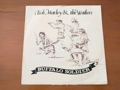 Bob Marley - Buffalo Soldier / Dub UK 7" vinyl single IS 108 TUFF GONG 1983