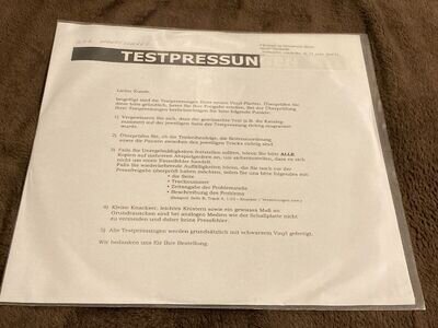 Bob Marley VINYL LP TEST PRESSING REISSUE Catch A Fire PROMO