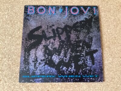 Slippery When Wet by Bon Jovi record album