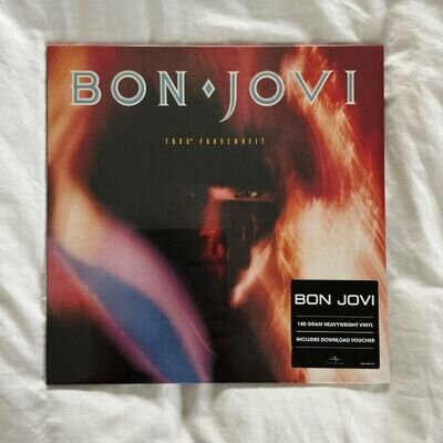 Bon Jovi - 7800* Fahrenheit still sealed 180g vinyl LP
