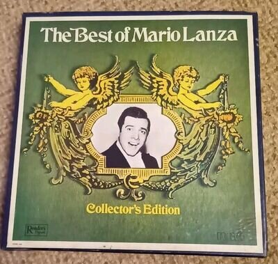 MARIO LANZA 6 X VINYL LP BOX SET AWESOME COLLECTION WITH MANY CLASSIC HITS