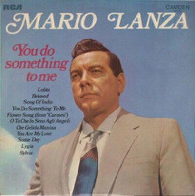Mario Lanza - You Do Something To Me (VINYL)
