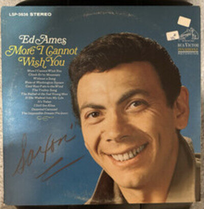 Autograph Ed Ames / More I Cannot Wish You [Vinyl]