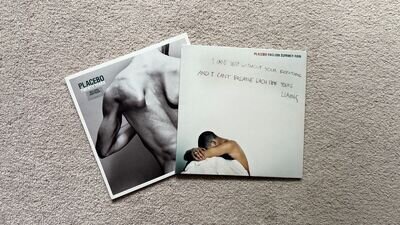 2x Placebo Original 7"Vinyl Singles 2004 English Summer Rain & Twenty Years Mint
