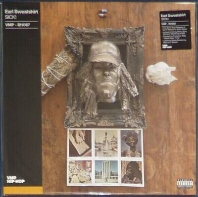 Earl Sweatshirt - Sick! on Brown & White haze vinyl. Vinyl Me, Please edition.