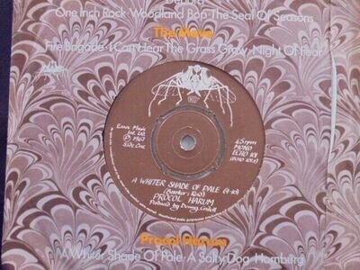 PROCOL HARUM " A WHITER SHADE OF PALE " UK FLY MAXI SINGLE EX+ COND.IN Or. SL.