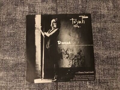 Toyah - Danced, 1981. 7” Vinyl, 45 RPM, Pink/White Labels. Picture Sleeve