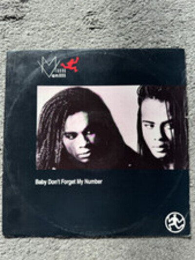 Milli Vanilli - Baby Don't Forget My Number - Used Vinyl Record 12 - - COOL X 17