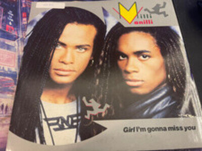 Milli Vanilli - Girl I'm Gonna Miss You 12'' VINYL