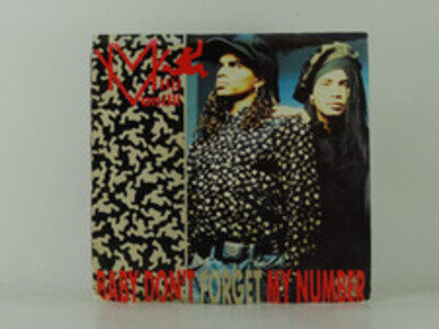 MILLI VANILLI BABY DIN;T FORGET MY NUMBER (48) 2 Track 7" Single Picture Sleeve