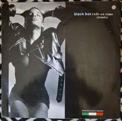 BLACK BOX - RIDE ON TIME 12" remix record VG+/VG (1904)